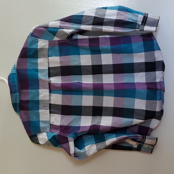 Faded glory long sleeve button down boys medium - Picture 2 of 3